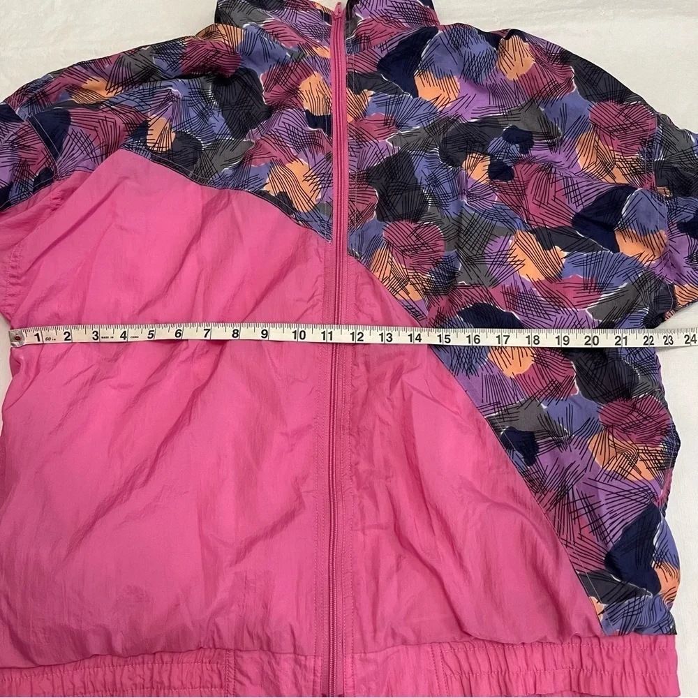 Vintage Runabout Pink 80’s Windbreaker Jacket